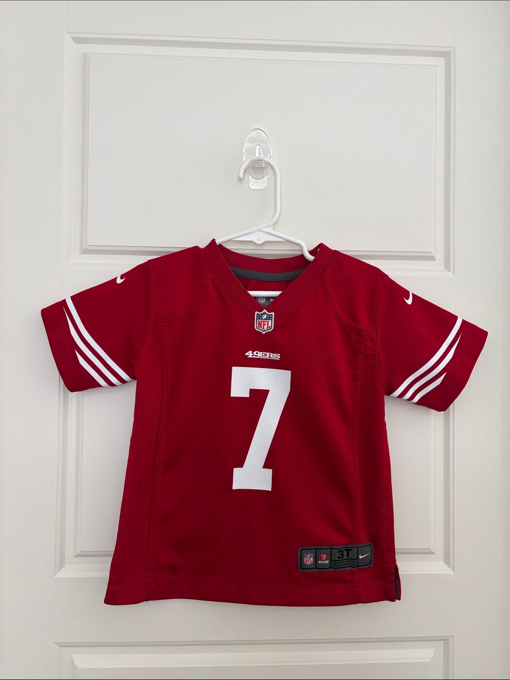 Nike 3T San Francisco 49ers #7 Kaepernick Football Jersey